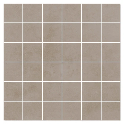 Mosaik Klinker Stream Brun-Grå Matt 30x30 (5x5) cm